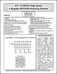 Click here to download ACT-E128K32N-120P7Q Datasheet