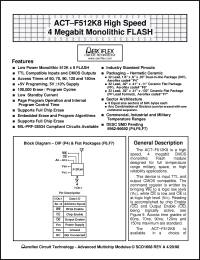 Click here to download ACT-F512K8N-120P4Q Datasheet