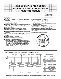 Click here to download ACT-SF512K32N-37P1M Datasheet