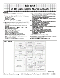 Click here to download ACT-5261PC-266P10I Datasheet