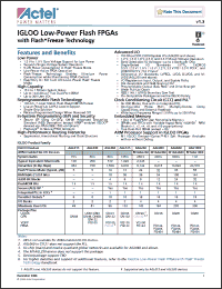 Click here to download M1AGL600V2-FCS144ES Datasheet