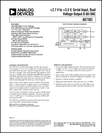 Click here to download AD7303BRZ-REEL Datasheet