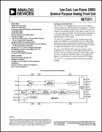 Click here to download AD73311ARSZ Datasheet