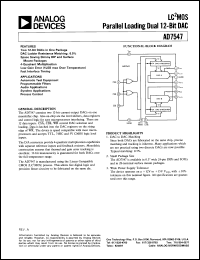 Click here to download AD7547LPZ Datasheet