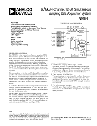 Click here to download AD7874BRZ-REEL Datasheet
