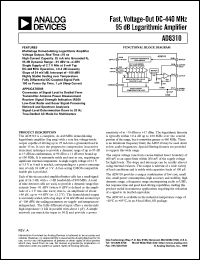 Click here to download AD8310 Datasheet