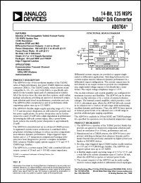 Click here to download AD9764ARZ Datasheet