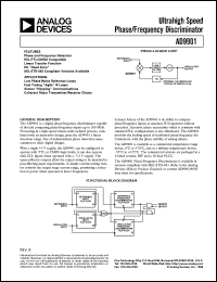 Click here to download AD9901KPZ Datasheet