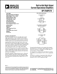 Click here to download OP179 Datasheet