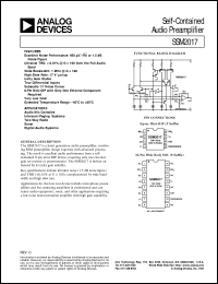 Click here to download SSM2017 Datasheet