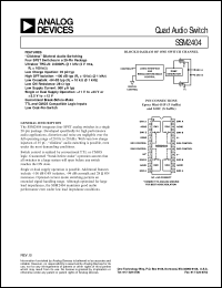 Click here to download SSM2404 Datasheet