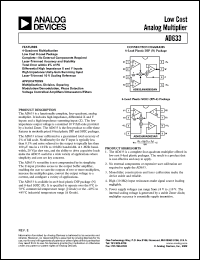 Click here to download AD633JNZ Datasheet