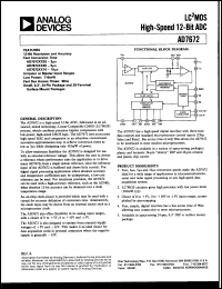 Click here to download AD7672UE10 Datasheet