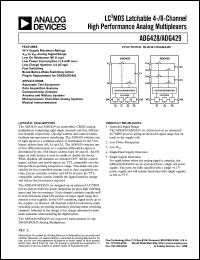 Click here to download ADG428BP Datasheet