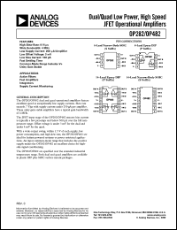 Click here to download OP482GS Datasheet