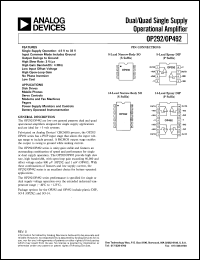 Click here to download OP492GBC Datasheet