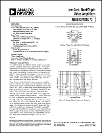 Click here to download AD8072ARM-REEL7 Datasheet