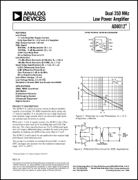 Click here to download AD8012ARM-REEL7 Datasheet