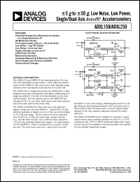 Click here to download ADXL250JQC Datasheet