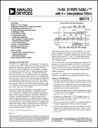 Click here to download AD9774AS Datasheet