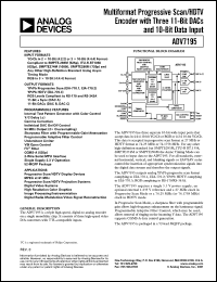 Click here to download ADV7195KST Datasheet