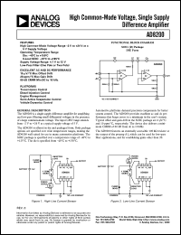 Click here to download AD8200CHIPS Datasheet