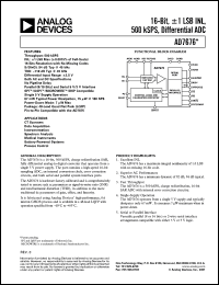 Click here to download AD7676AST Datasheet