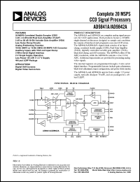 Click here to download AD9841AJST Datasheet