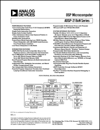 Click here to download ADSP-2187NBCA-320 Datasheet