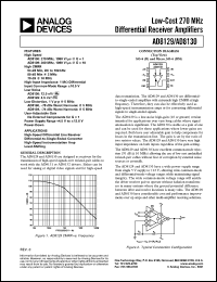 Click here to download AD8129AR-REEL7 Datasheet