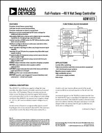 Click here to download ADM1073ARU Datasheet