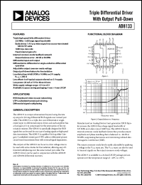 Click here to download AD8133ACP-REEL Datasheet