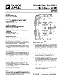 Click here to download AD7266BSU Datasheet