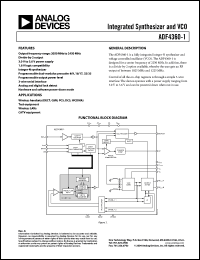 Click here to download ADF4360-1BCPRL Datasheet