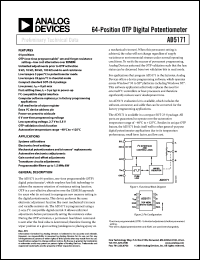 Click here to download AD5171BRJ100-REEL Datasheet