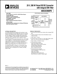 Click here to download ADDC02808PBTV/QMLH Datasheet