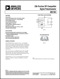 Click here to download AD5160BRJZ10-RL7 Datasheet