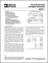 Click here to download AD5222BRU100-REEL7 Datasheet