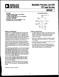 Click here to download AD545AJ Datasheet