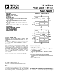 Click here to download AD5542BRZ-REEL7 Datasheet