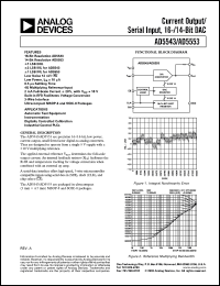 Click here to download AD5543BRZ Datasheet