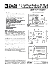 Click here to download AD7418ARZ-REEL7 Datasheet