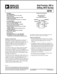 Click here to download AD746JR Datasheet