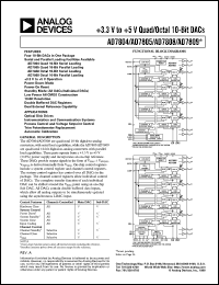 Click here to download AD7805BNZ Datasheet