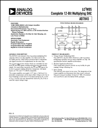 Click here to download AD7845JP-REEL Datasheet