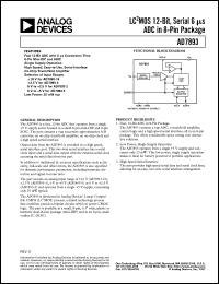 Click here to download AD7893AR-5REEL7 Datasheet