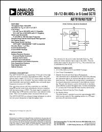 Click here to download AD7920AKS-500RL7 Datasheet