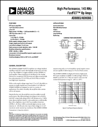 Click here to download AD8065 Datasheet