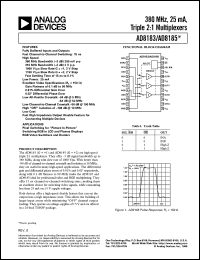 Click here to download AD8183ARUZ-REEL Datasheet