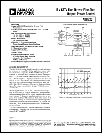 Click here to download AD8323ARU Datasheet